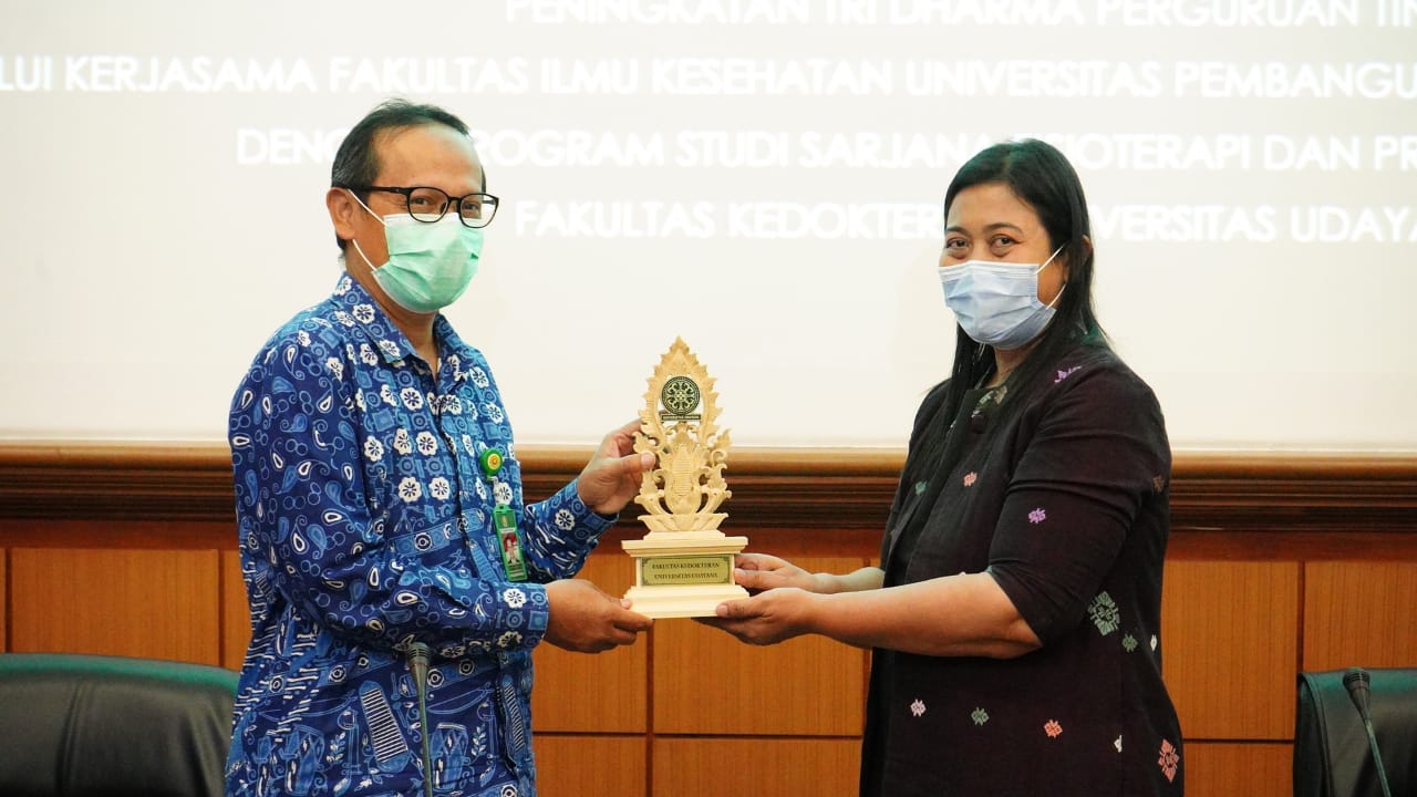 FK Unud Receives Benchmarking Team, Faculty of Health Sciences UPN Veterans Jakarta